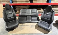 2012-2015 Chevrolet Camaro Ss 45th Anni Front Rear Seat Black Leather Electric