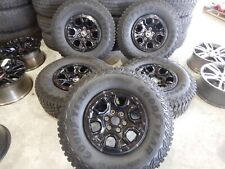Used Factory Ford Bronco 17 X 8.5 Beadlock Alloy Wheels Tires 2021-2024