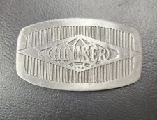 Hiniker Collectible Snow Plows Pewter Belt Buckle Hit Line Made In Usa