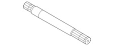 Genuine Ford Locking. Shaft Axle - Front Mb3z-3b436-d