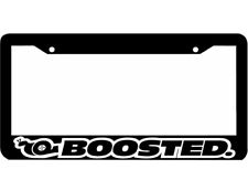 Boosted Turbo Boost Jdm Jdm License Plate Frame