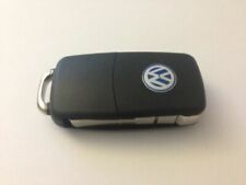 New Vw Volkswagen Flip Key Fob Shell Replacement Case Kit Jetta Beetle Passat