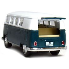 5 Kinsmart Classic 1962 Volkswagen Bus Van Diecast Model Toy 132 Vw- Green