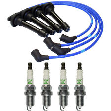 For Acura Integra Ngk Japan Blue Spark Plug Wire Set He82 V-power Spark Plugs