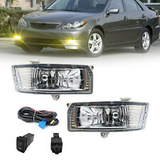 Clear Lens Fog Lights Front Bumper Lamps For 2005-2006 Toyota Camrywiring