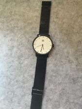 Adidas Mens District L1 Watch Black White - Used Needs New Battery