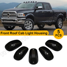 For 03-18 Dodge Ram 1500 2500 3500 Cab Roof Marker Running Lights Housing Smoked