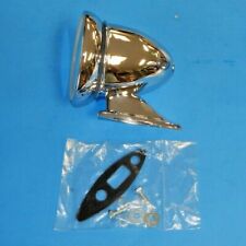 New Bullet Style Door Or Fender Mirror Spitfire Talbot Style Chrome Flat