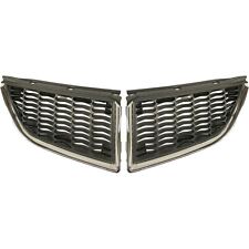 Grille For 2004-2006 Mitsubishi Galant Set Of 2 Left Right Side Plastic