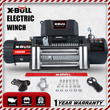 X-bull Electric Winch 12000lb Wsteel Rope Trailer Towing For Truck Jeep 4wd Suv