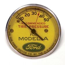 Ford Model A Tire Pressure Gauge Advertising Pocket Mirror