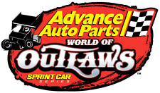 World Of Outlaws Sprint Car Series Advance Auto Parts Red Racing Decal Sticker