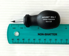 Hazet Tools 834-1 Stubby Screwdriver