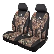 Mossy Oak Camouflage Car Seat Covers And Steering Wheel Cover Like Brand New