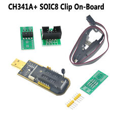 Ch341a 24 25 Series Eeprom Flash Bios Usb Programmer Soic8 Clip On-board Hot