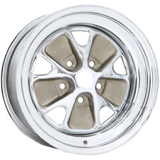 Wheel Vintiques 55-5712044 55 15x7 Fits Ford Style 5x4.5 Mocha 4.25bs