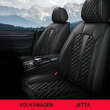 For Volkswagen Jetta 2008-2023 Car 5-seats Luxury Leather Seat Covers Cushions