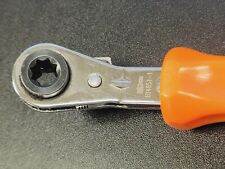Snap-on Tools Truck Brake Slack Adjuster Tool Set With Orange Hard Handle Bt4651