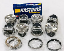 Pistons And Moly Rings Combo Kit Compatible With Chevrolet Sbc Sb 350 5.7l