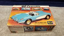 Vintage 1976 Revell 60 Corvette Convertibl Plastic Model Kit 125 Scale Boxed
