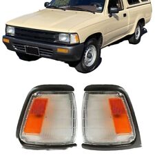 Fits 1989-1991 Toyota Pickup Dlxsr5 Front Parking Cornering Signal Lights Pair