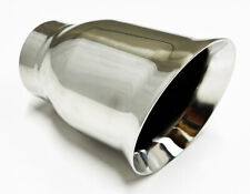 Exhaust Tip C7 4.00 Dia Od 3.00 Dia Id X 6.00 Long 2.25 Inlet Wc7-400-225-ss