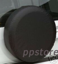 15 Pure Black Spare Tire Wheel Cover For Jeep Rv Truck Suv Camper Tire Cover
