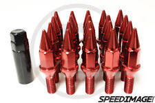 Blemished Z Racing 88mm Red Spike Lug Bolts 12x1.5mm For Bmw 3-series