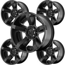 5 Xd Series Xd811 Rockstar 2 20x10 5x55x5.5 -24mm Matte Black Wheels Rims