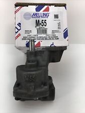 Melling M-55 Standard Volume Oil Pump 57-94 Chevy Sbc V8 V6 58 Inlet Cast Iron