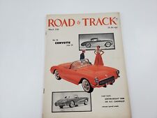 1956 March Road Track 56 Corvette Austin-healey 100m 205 Hp Chevrolet