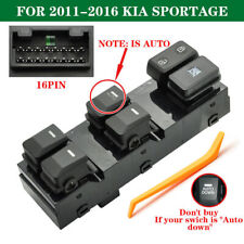 Fit 2011-2016 Kia Sportage 93570-3w400wk Front Left Master Power Window Switch