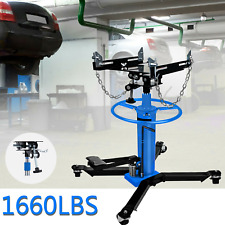 1660lbs 0.75ton 2stage Hydraulic Transmission Jack Stand Lifter Hoist Car Lift