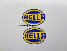 2x Hella Decals Stickers Lights Sponsor Off Road Racing Enduro Rally Pick Size