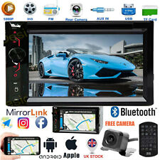 Hd Camera Car Stereo Radio For Gps Navi Cd Player 2din Wifi Usb Ios Android