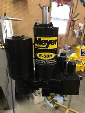 Meyer Snow Plow E58 E58-h Hydraulic Plow Pump - Sand Blasted Complete Rebuild