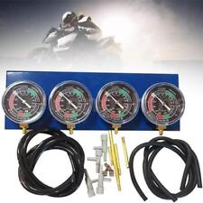 4 Cylinder Motorcycle Fuel Vacuum Carburetor Synchronizer Gauge Carb Sync Tool