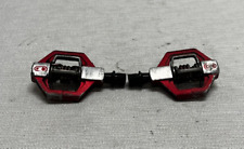 Crank Brothers Candy Red Aluminum Clipless Bike Pedals 916 Spindle