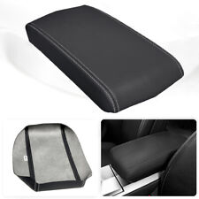 Console Lid Arm Rest Replacement Cover Gray Stitch For 2008-2014 Cadillac Cts