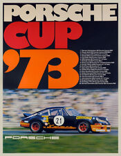 Porsche Cup 73 Vintage Race Poster