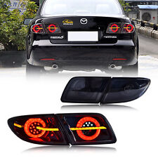 Led Sequential Tail Lights For Mazda 6 2003-2008 Sedan Animation Rear Lamps