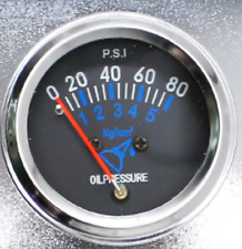 2 Oil Pressure Gauge 0-80 Psi Mechanical Auto Gauge