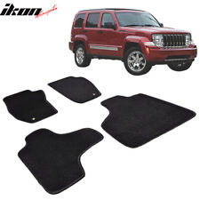Fits 08-13 Jeep Liberty 4pc Oe Factory Fitment Car Floor Mats Front Rear Nylon
