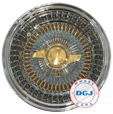Dgj Wheel 14x7 Rev 100 Spoke Gold Nipples Hub Ring Lowrider Wire Wheels