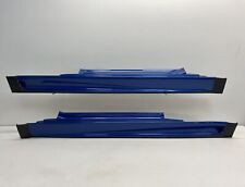 Mini Cooper S Jcw Aero Side Skirt Pair Hyper Blue Metallic 02-08 R50 R52 R53 425