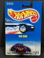 Hot Wheels 1991 Vw Bug - Bcard Purple Main Line 171