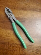 New Snap On 57ahlp - 7 Green Linesman Pliers - Free Shipping
