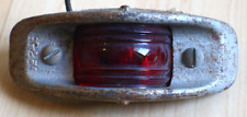 Vintage Sp250 Glass Lense Red Marker Light