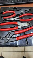 Snap-on 4pc Misc. Automotive Pliers Set. All Tight Condition.