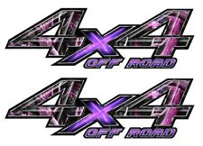 Pink 4x4 Off Road Pink Camo Decal Truck Side Decals A-002or4